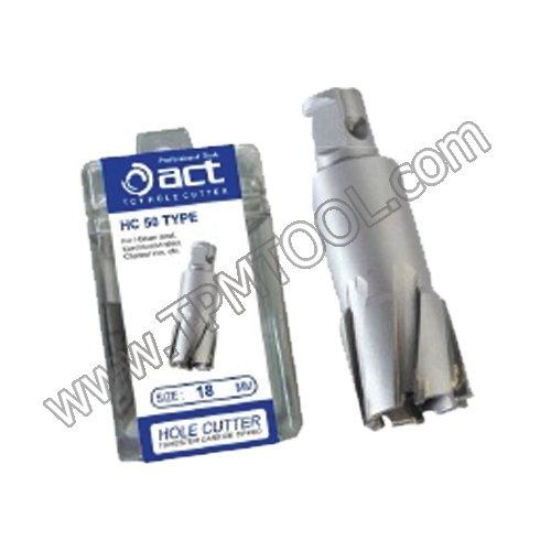 ACT-ACTI01-5012 โฮลคัตเตอร์ทั่งเสตนคาร์ไบท์ รุ่น ONE TOUCH เจาะลึก 50 มม. 12mm