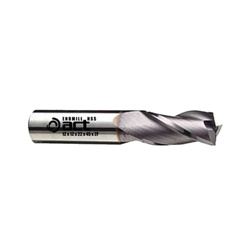 ACT-ACTI01-0652M ดอกเอ็นมิลล์ไฮสปีด END MILL (HSS) 6mm