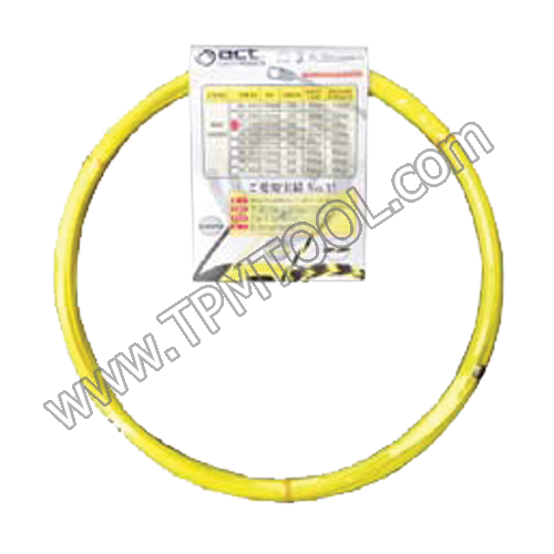ACT-ACTD67Y-01 ฟิตเทปแบบ POM 4.5 mm (สีเหลือง) 15m