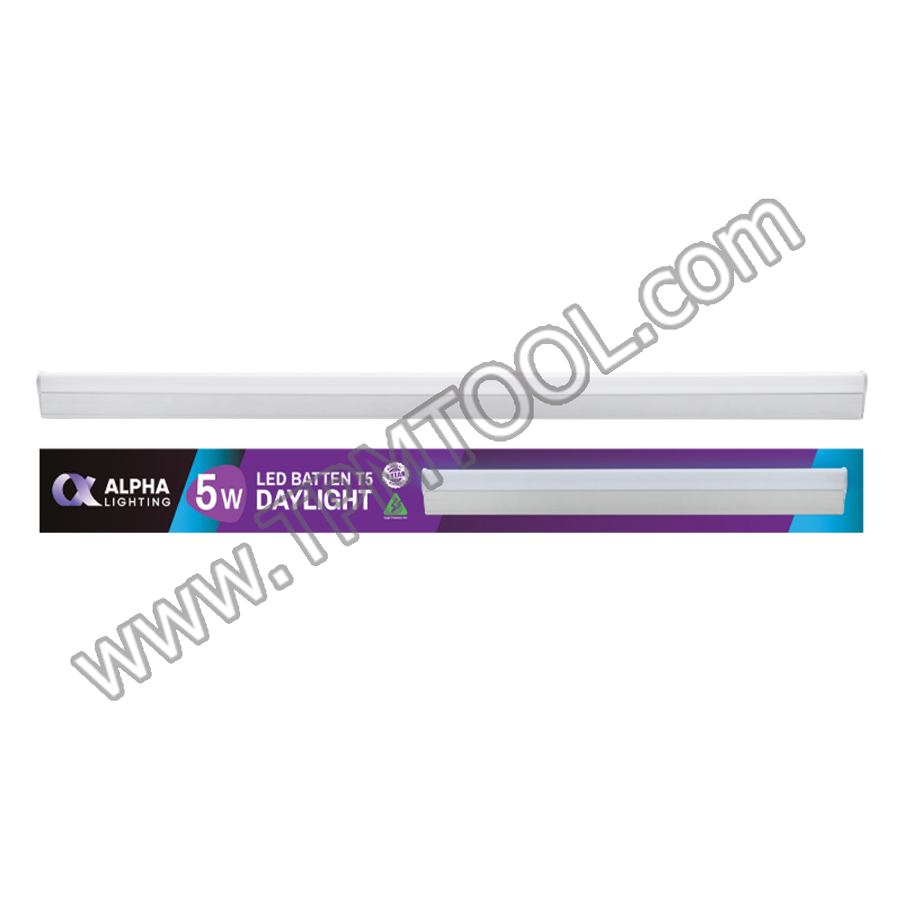 ALPHA-ALPA06D-05 ชุดเซ็ทหลอดไฟ L5 Daylight 5W
