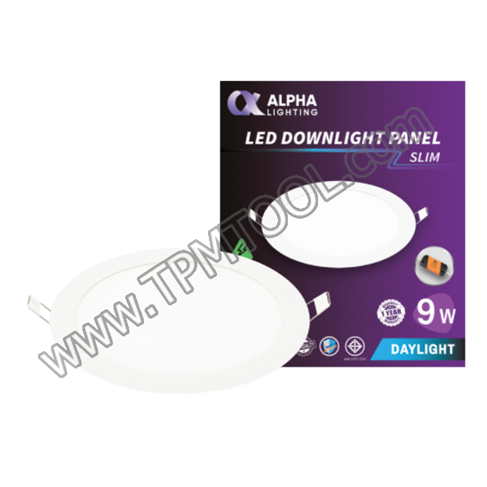 ALPHA-ALPA10-04 Downlight ฝังฝ้า รุ่น Slim 9W