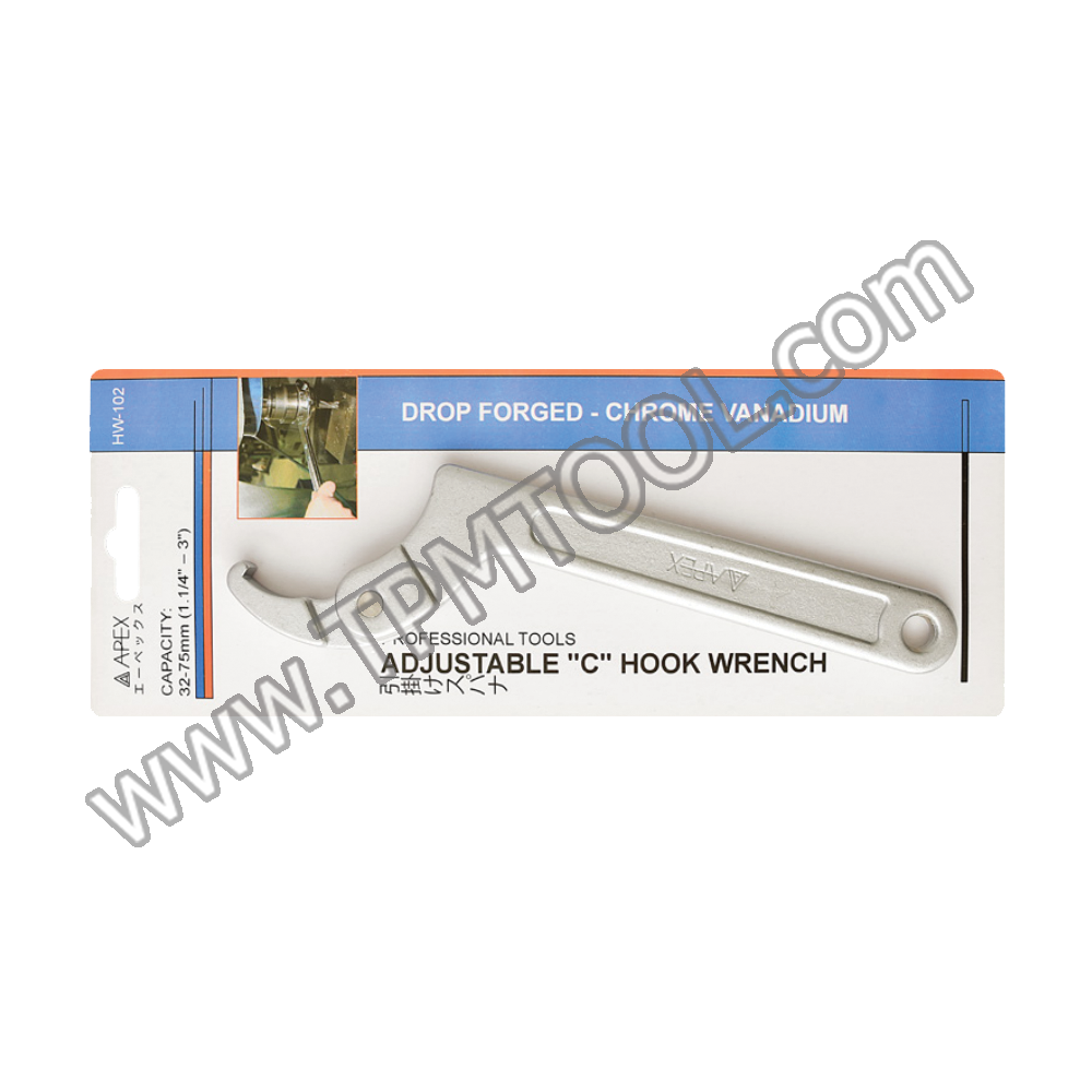 APEX-APXB01-HW101 กุญแจขันแหวนจักร 3/4”-2”