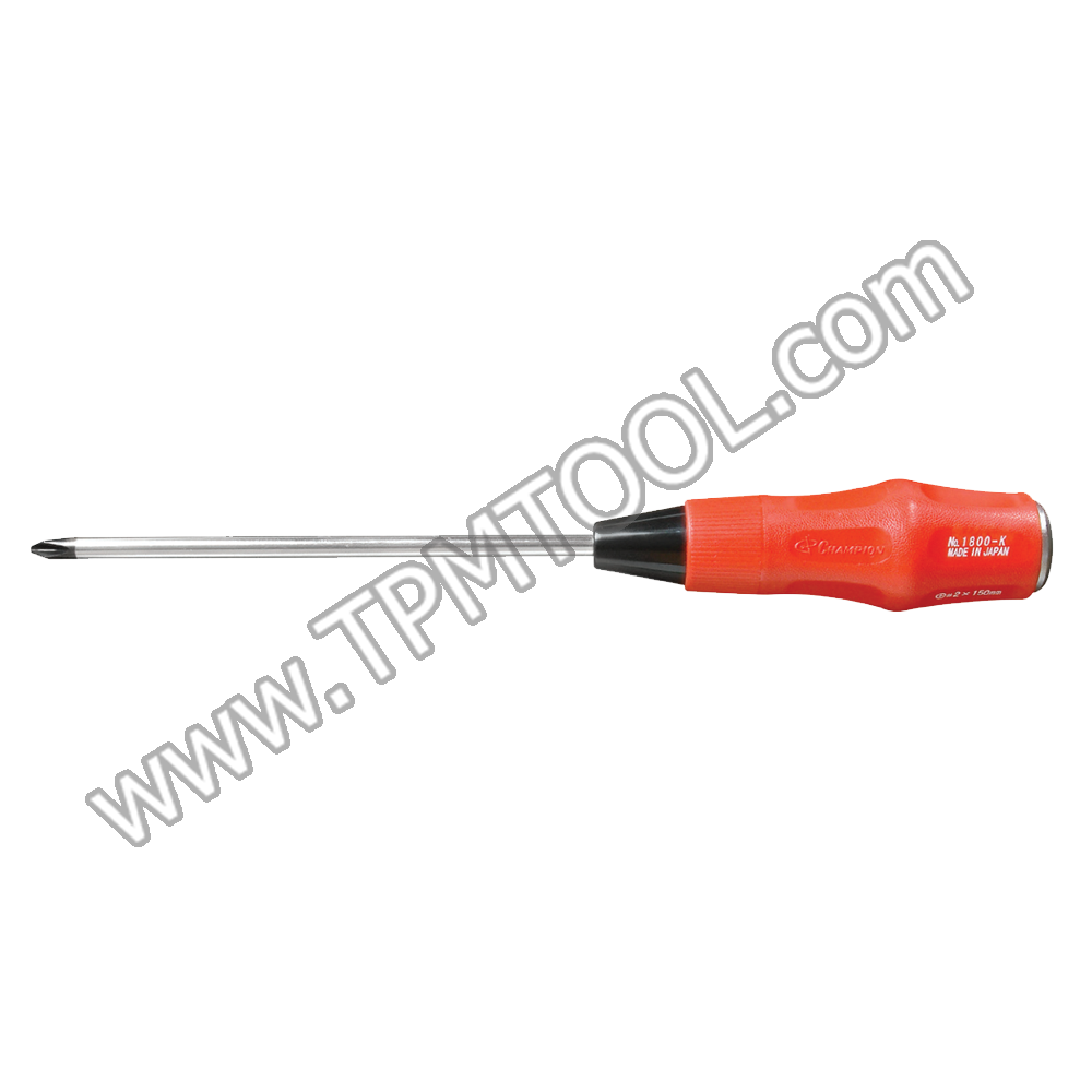 Champion-CHMA36-04 ไขควงแกนทะลุ ปากแฉก No.1800K 4mm