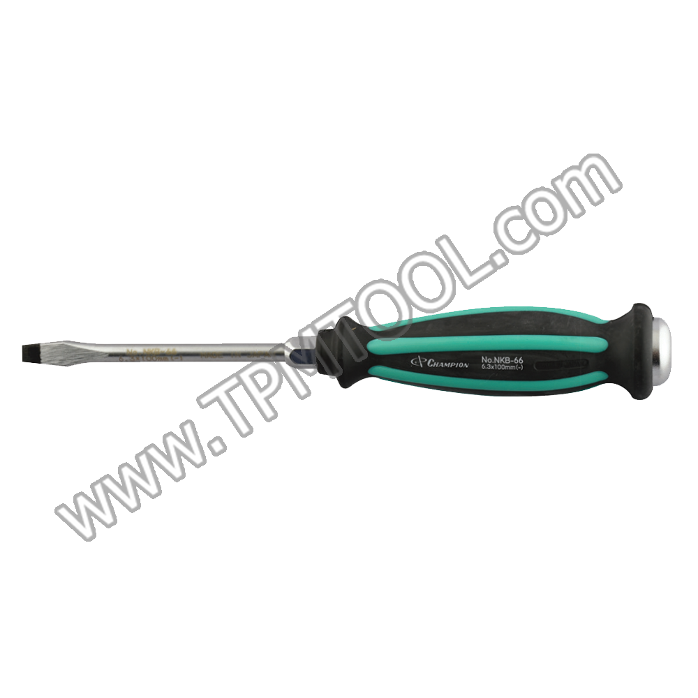 Champion-CHMA40-03 ไขควงด้าม NEXT GEAR แกนทะลุ ปากแบน 3"