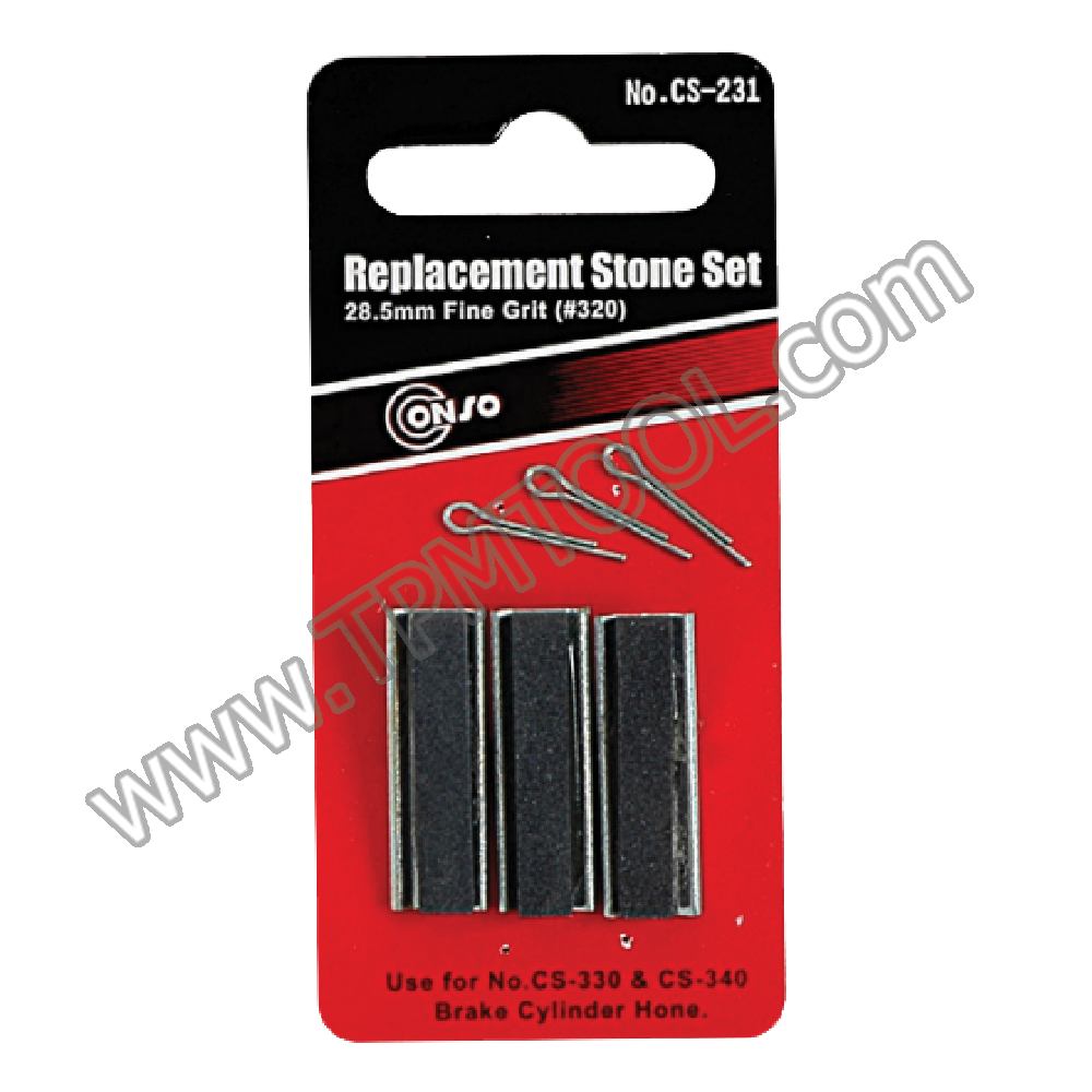 Conso-CNSA01R-CS230 หินขัดกระบอกเบรค 3 อันชุด 1.1/8”
