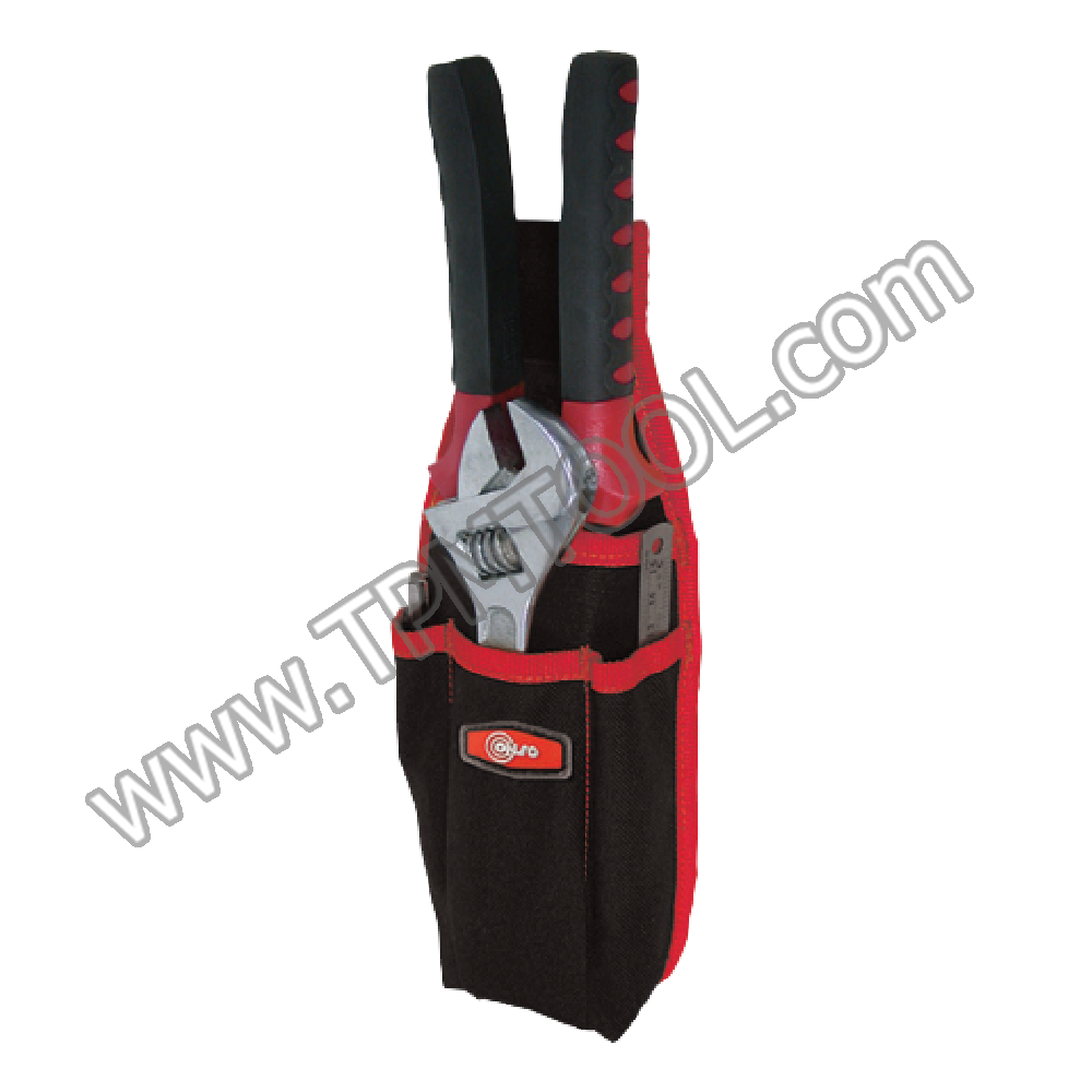 Conso-CNSH03-06 กระเป๋าเครื่องมือช่าง แบบผ้า คาดเอว W3.5”xH10”xD2”