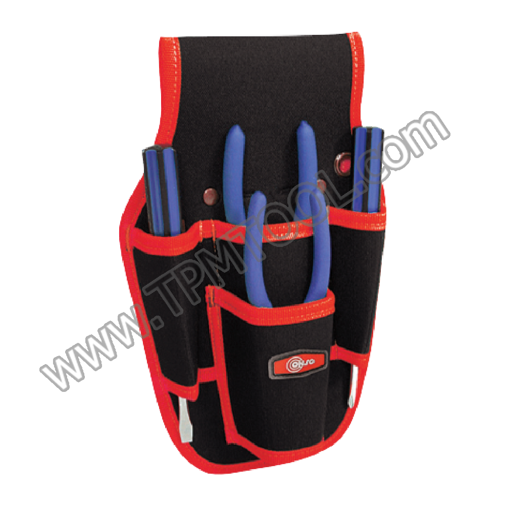 Conso-CNSH03-08 กระเป๋าเครื่องมือช่าง แบบผ้า คาดเอว W7”xH11”x D2”