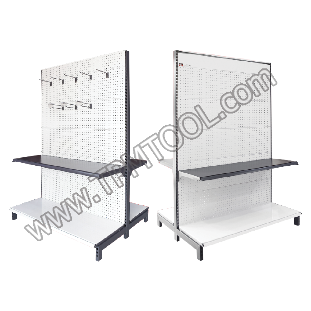 Conso-CNSH12-02 ชั้นเหล็กโชว์สินค้า 2 หน้า W1200xD1000xH1800mm