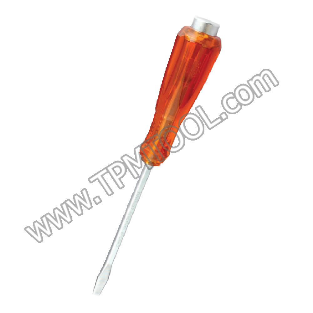 Conso-CNSI01-04 ไขควงแกนทะลุด้ามจัมโบ้ ปากแบน 4"