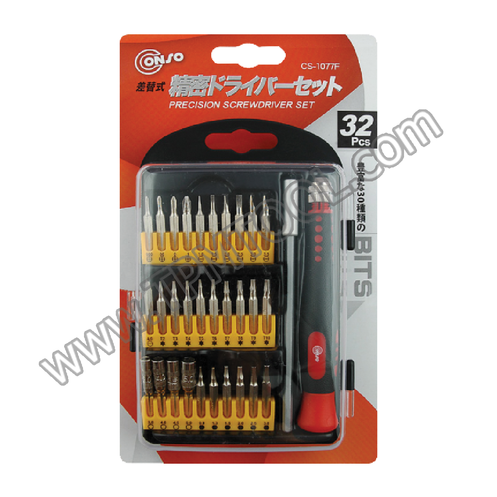 Conso-CNSI07S-32 ไขควงมินิ ชุด 32 ชิ้น