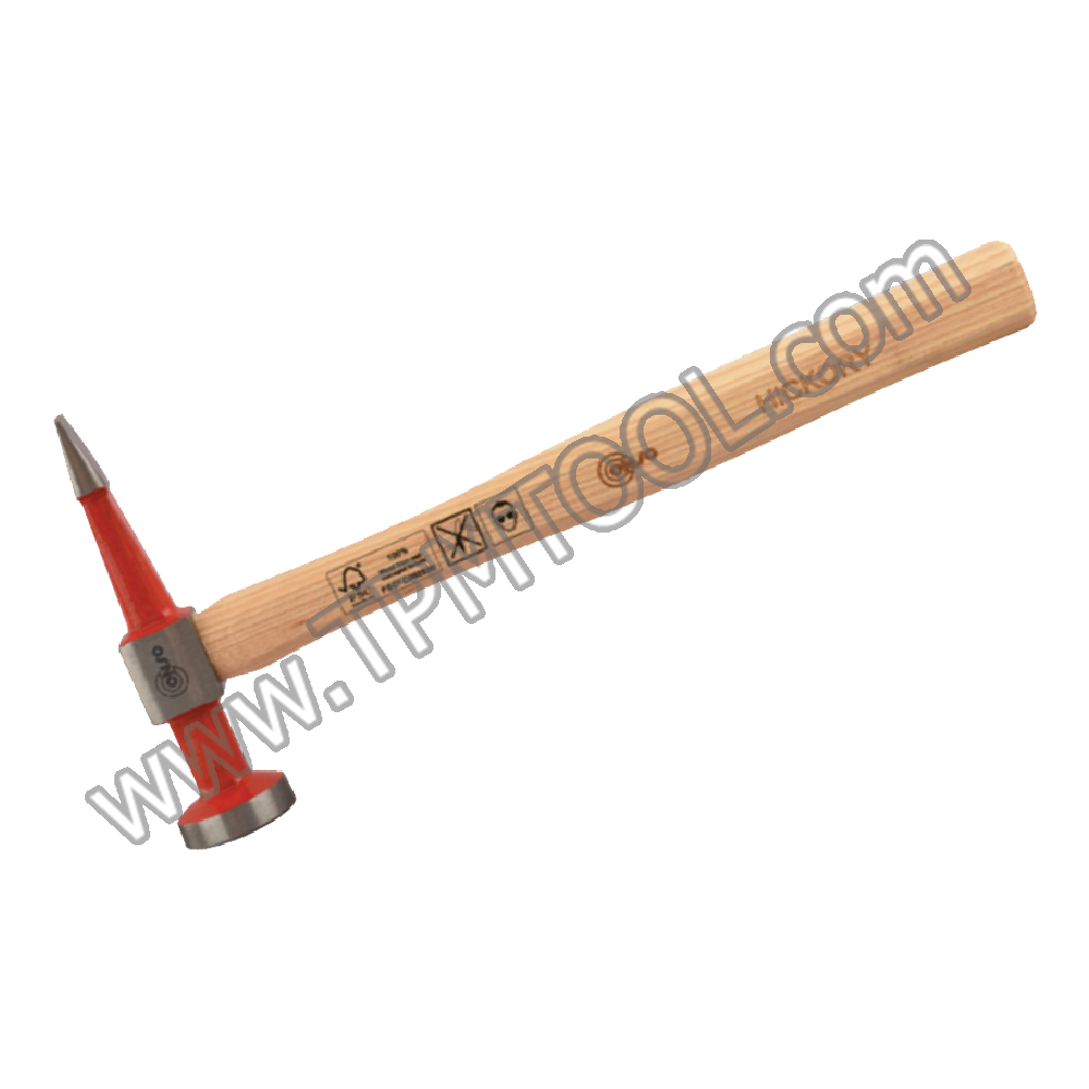 Conso-CNSL12-02 ค้อนเคาะตัวถังด้ามไม้ Hickory ทรงหัวกลม+แบน 22-40mm