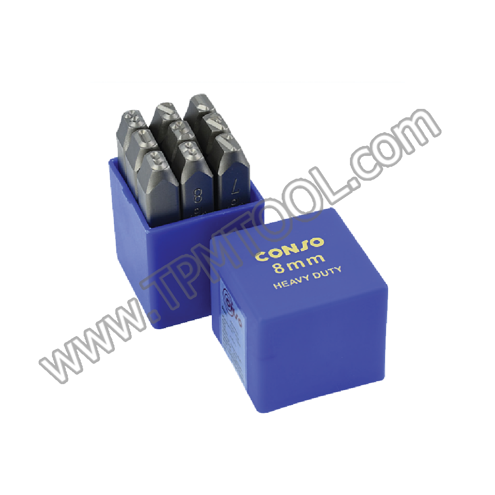 Conso-CNSN05-02 เหล็กตอกตัวเลข 0 - 9 2mm