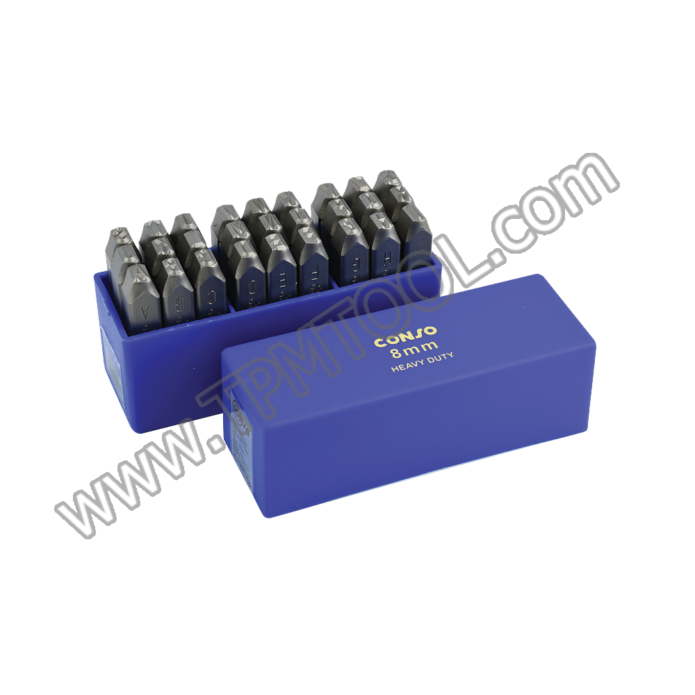 Conso-CNSN06-02 เหล็กตอกตัวอักษร A - Z 2mm