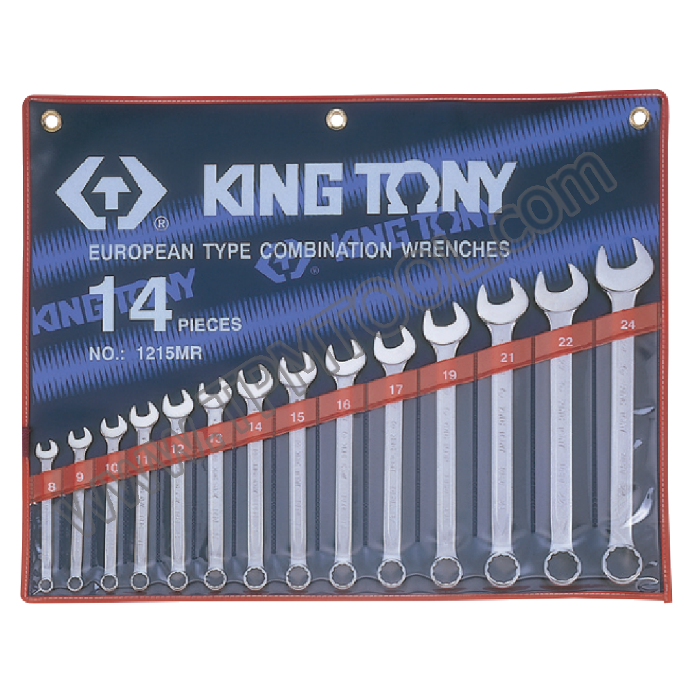 Kingtony-KGTE11S-14 ชุดประแจแหวนข้าง-ปากตาย 14 ตัว/ชุด