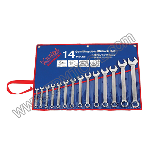 Koche-KOCB08-R11 ประแจแหวนข้างปากตาย 11 ตัวชุด SuperLock