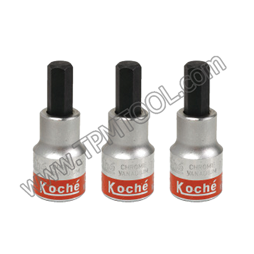 Koche-KOCC28S-H040 ลูกบล็อกเดือยโผล่ 6 เหลี่ยมสั้น 4mm