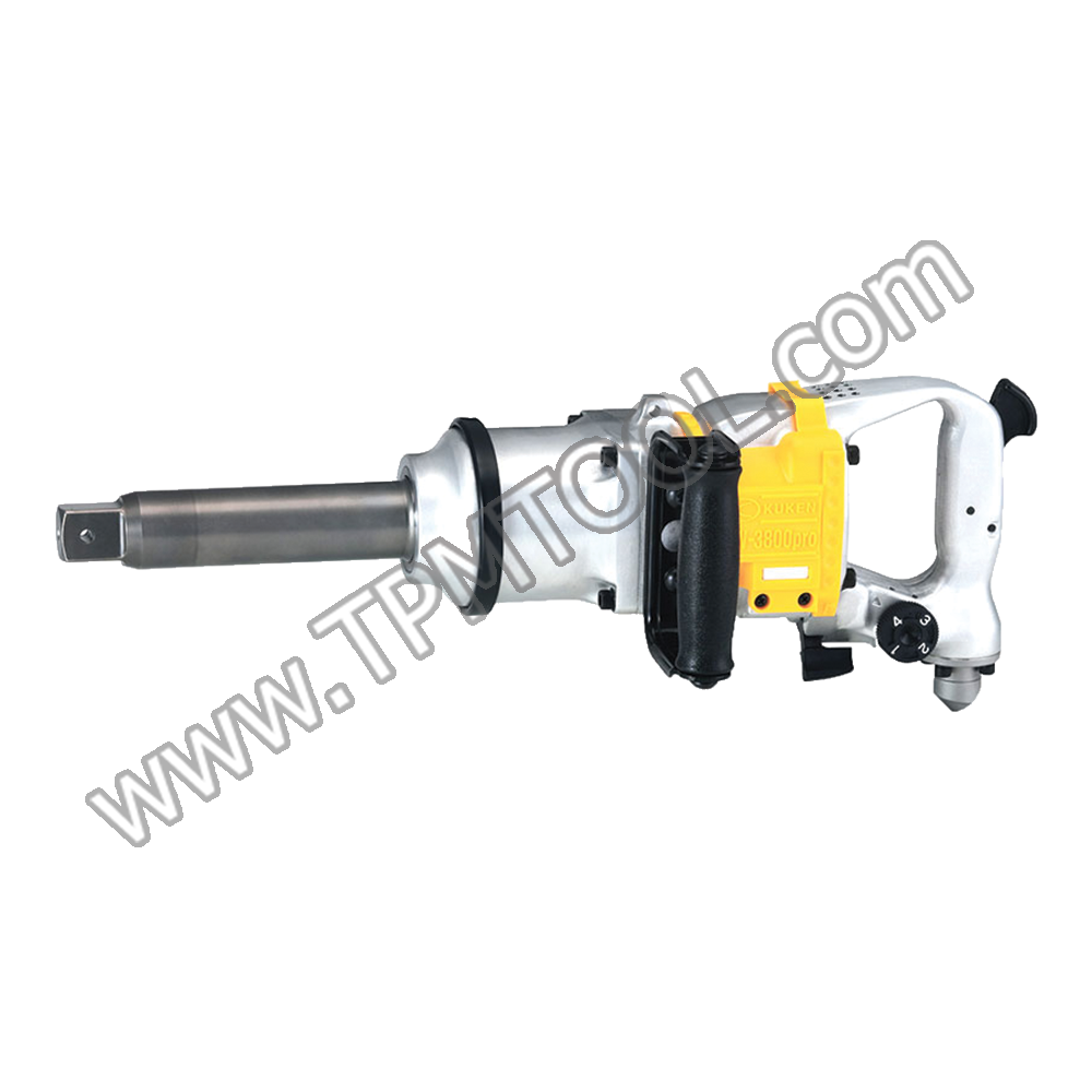 Kuken-KW-3800proGL บล็อกลม ขนาด 1” แกนยาว ระบบ N-type