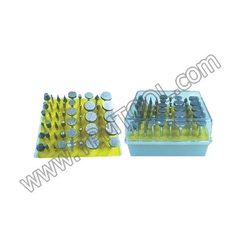 เหล็กเจียรนัยหัวเพชร 50 ตัวชุด แกน 3mm Okura-OKUH04R-03-ES0097
