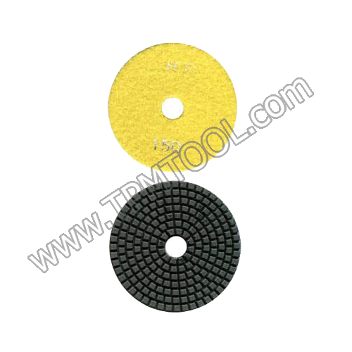 แผ่นขัดเงาหินแกรนิต หลังสักหลาด 4" Okura-OKUH14-0150