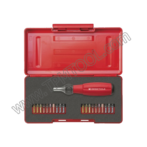 PB-PBSA07-8510R30SET ชุดไขควงด้ามพร้อมดอกไขควงก้านสั้น