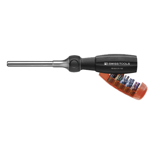 PB-PBSA08-6510R100 ชุดไขควงด้ามฟรีเปลี่ยนหัวได้ รุ่นยาว