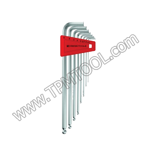 PB-PBSC01-212LH8 ประแจหกเหลี่ยมหัวบอลยาว 1.5-8mm