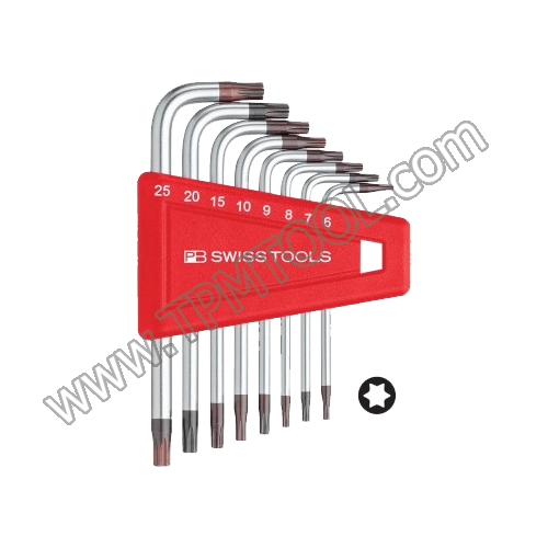 PB-PBSC01-410H625 ชุดประแจตัวแอลหัวทอร์ก 6-25mm
