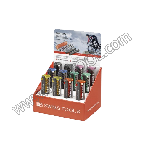 PB-PBSD01S-470POSCOL ชุดเครื่องมือสำหรับจักรยาน 12 ชุด/แพ็ค