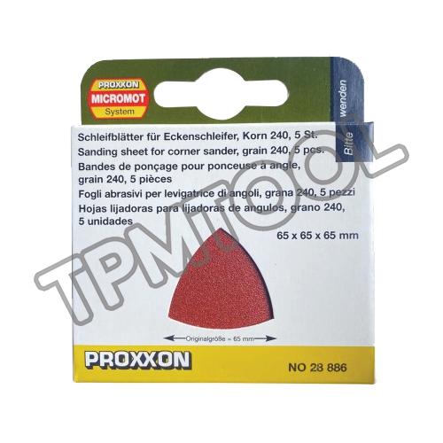 PROXXON-PRXA24-01 แผ่นขัด OZI #240 25 ชิ้น