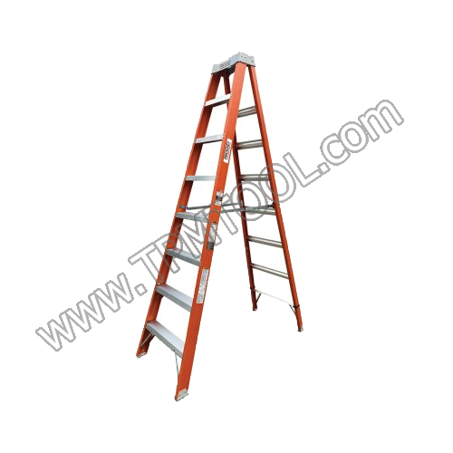 RIDGID-RIGJ03-76697 บันไดไฟเบอร์กลาสทรง A ขึ้นลง 1 ฝั่ง RL FGS-8 8'