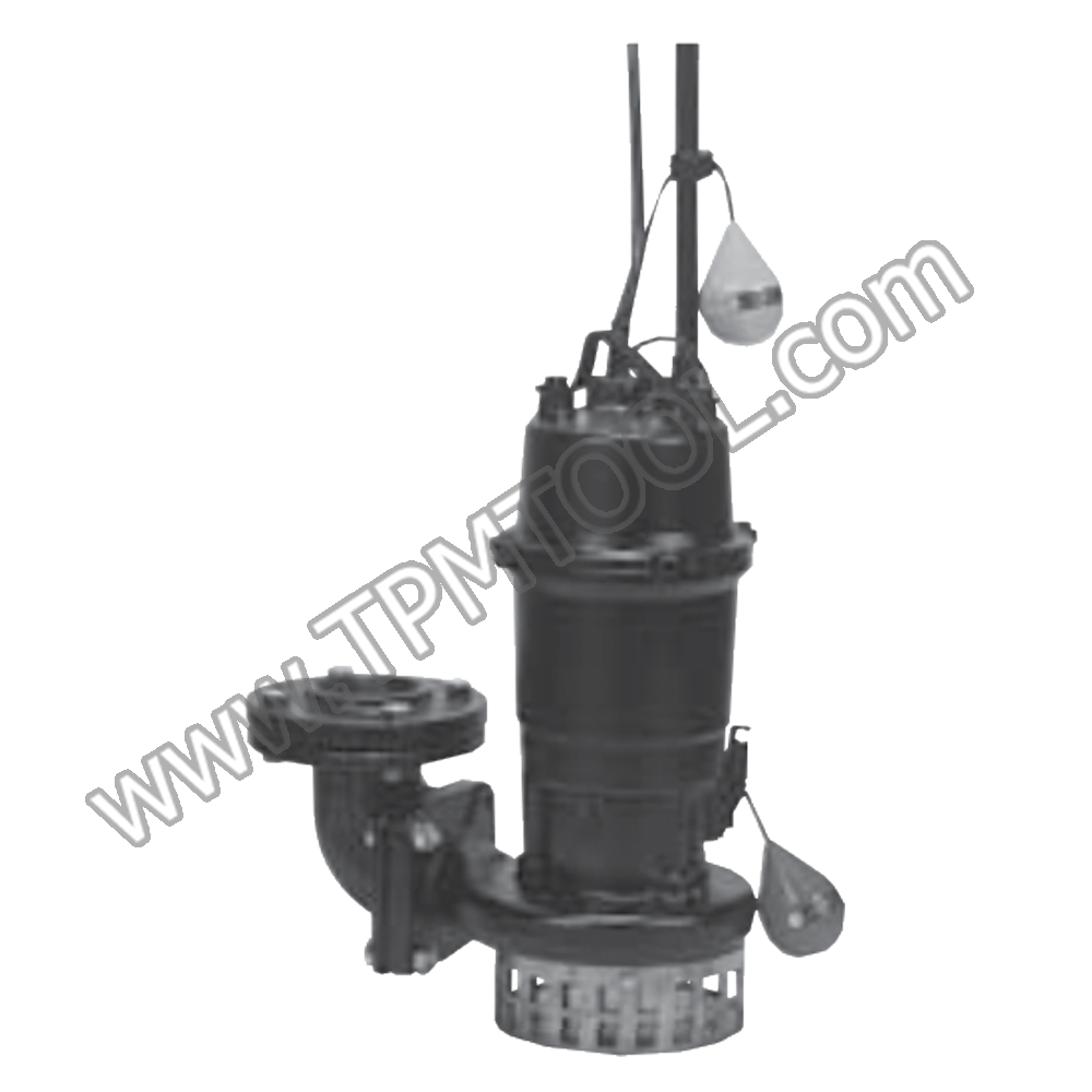 Shinmaywa-A652D-F65-50 50Hz ปั๊มแช่ใบพัดแบบกึ่งเปิด 65mm