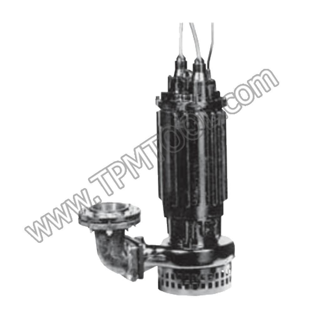 Shinmaywa-AH1001-F100-1-50 50Hz ปั๊มแช่ใบพัดแบบกึ่งเปิด 100mm