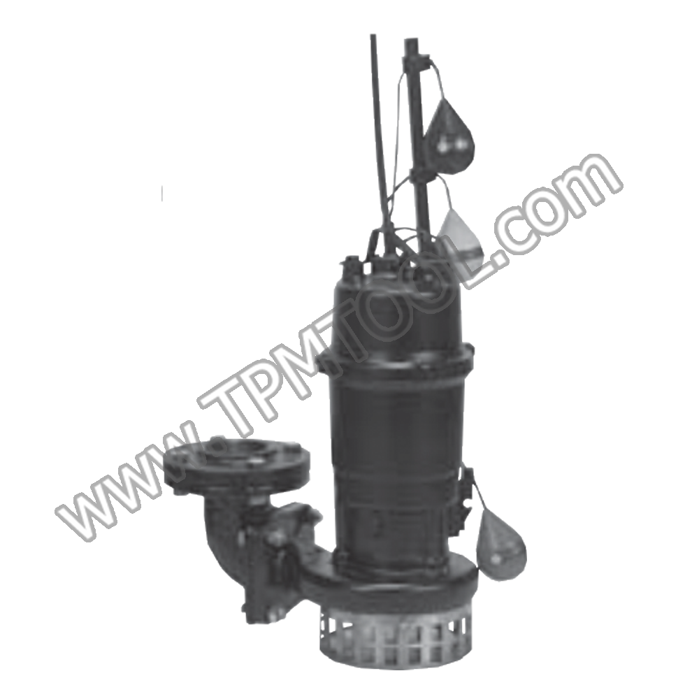 Shinmaywa-A652W-F65-50 50Hz ปั๊มแช่ใบพัดแบบกึ่งเปิด 65mm