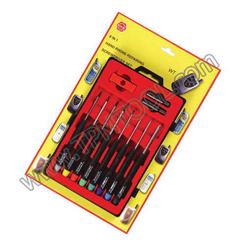 Solid-SLDF01-R81 ไขควงซ่อมมือถือรุ่นใหญ่ 8in1